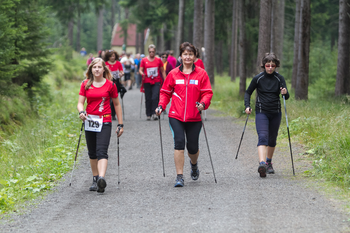 Užívejte si léto a my zatím připravíme oblíbené pochody Nordic Walking
