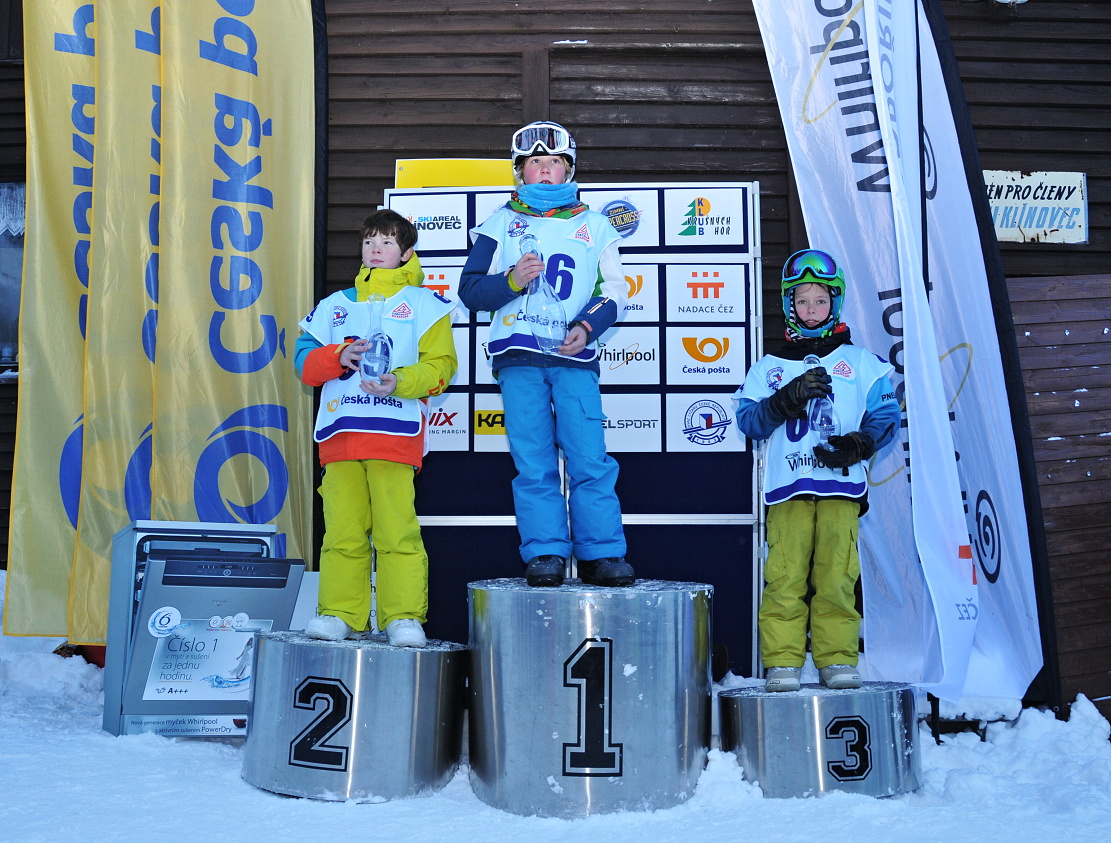 Olympijské klání dětí a mládeže ve Skiareálu Klínovec vystřídala soutěž Snowboardcross