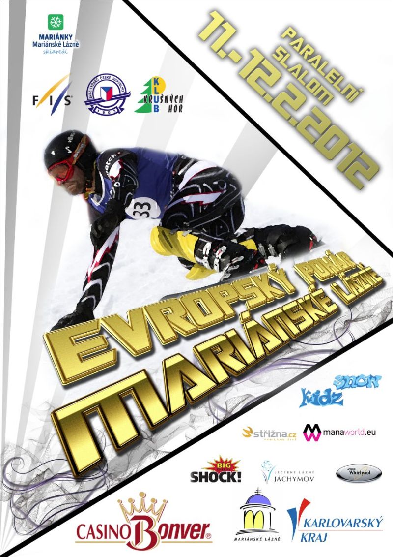 Evropský pohár ve snowboardingu  v Mariánských Lázních má nový termín 11.-12.2.2012