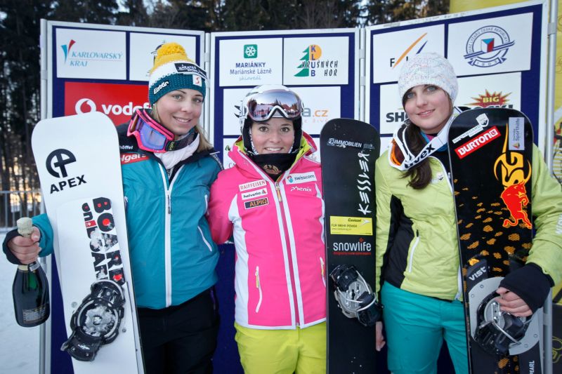 Sobotní závod FIS Evropského poháru ve snowboardingu v Mariánských lázních vyhrál Alexander Bergmann z Německa.
